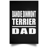 Dandie Dinmont Terrier Dad - Poster Portrait