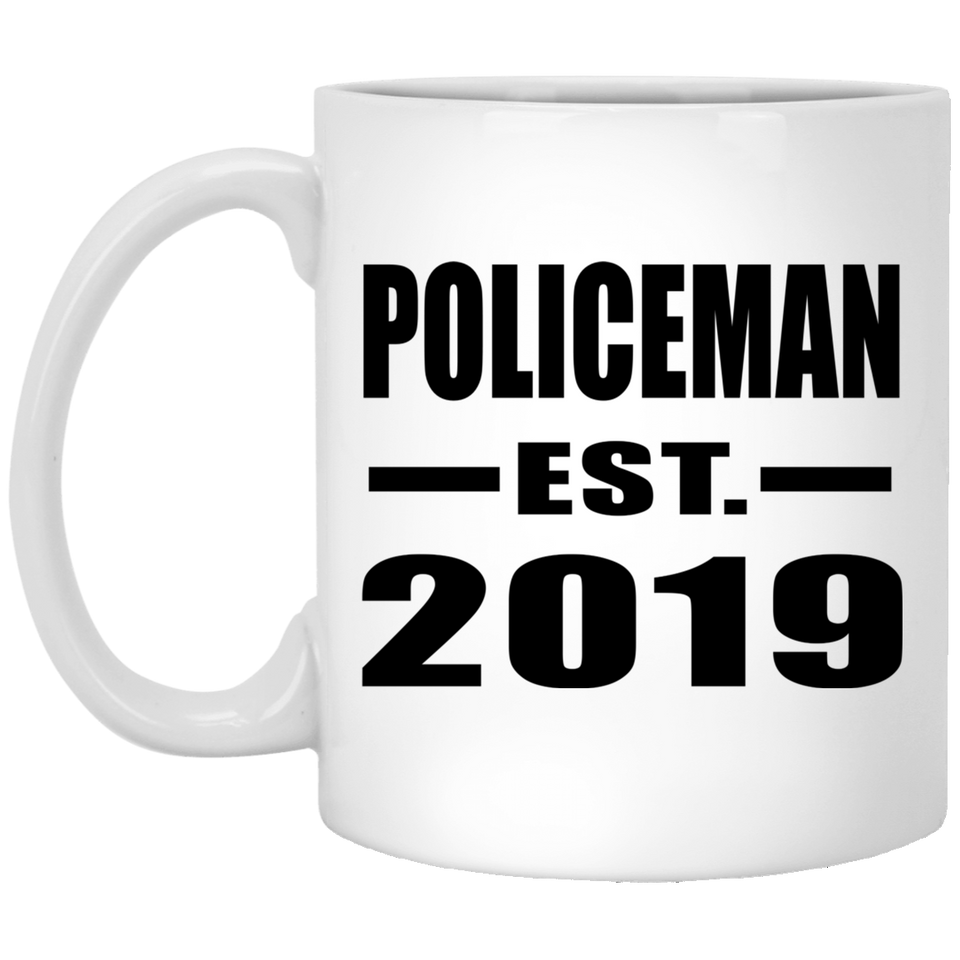 Policeman Established EST. 2019 - 11oz Coffee Mug
