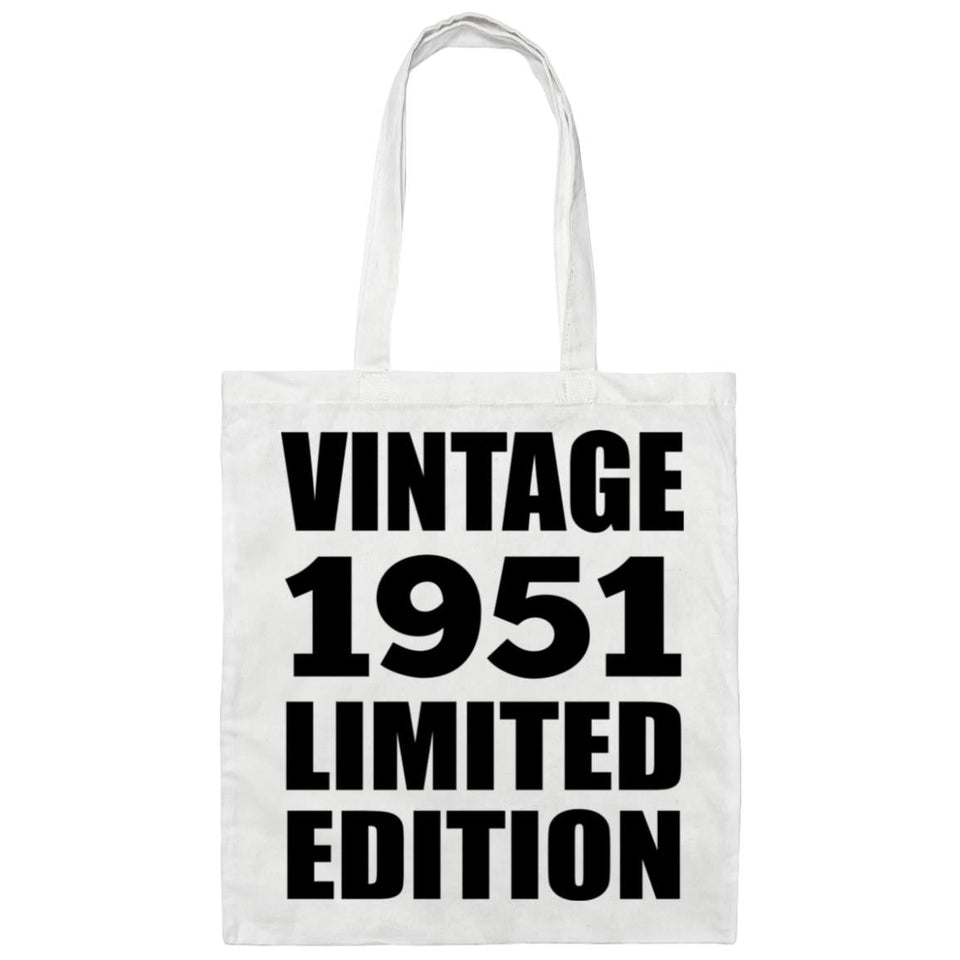 73rd Birthday Vintage 1951 Limited Edition - Tote Bag White