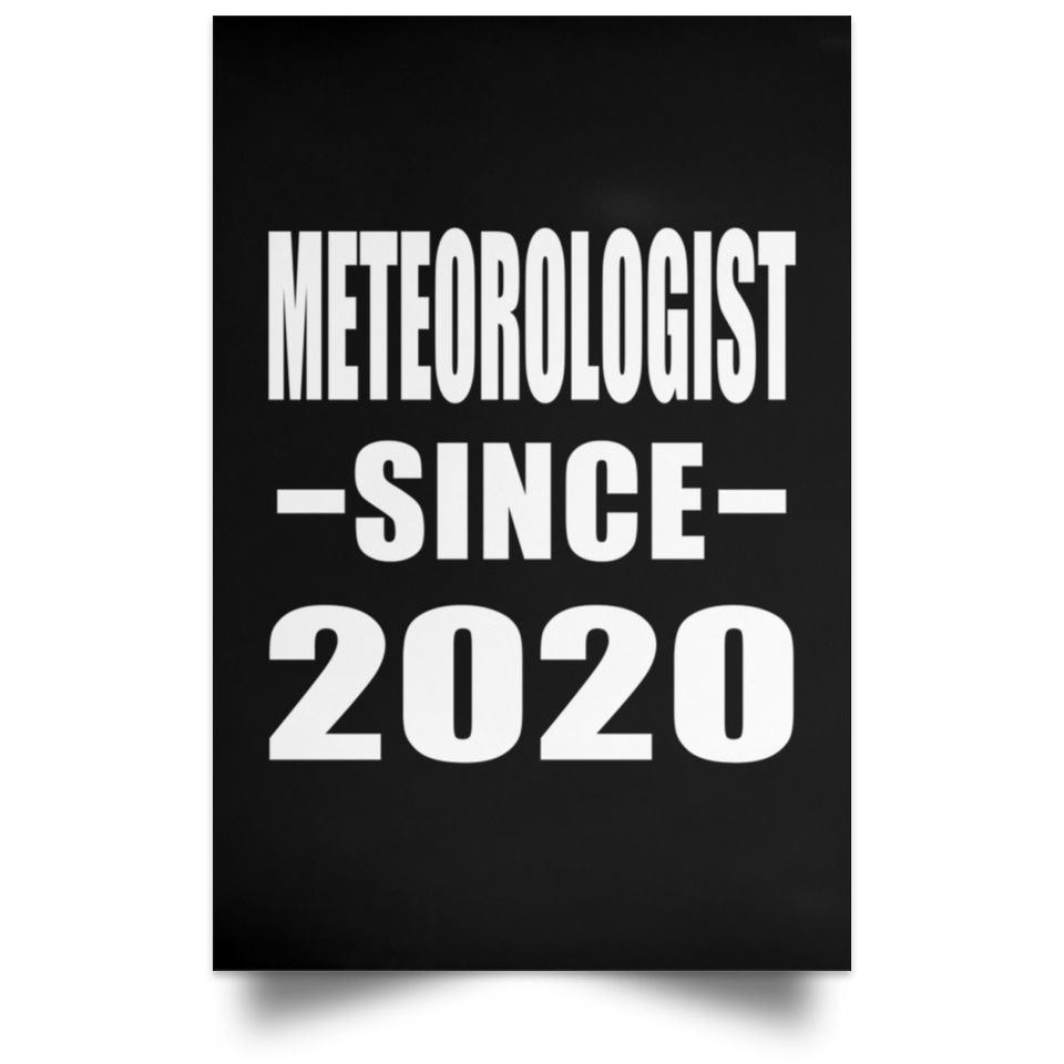 Meteorologist Since 2020 - Poster Portrait