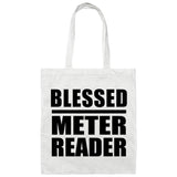 Blessed Meter Reader - Tote Bag White