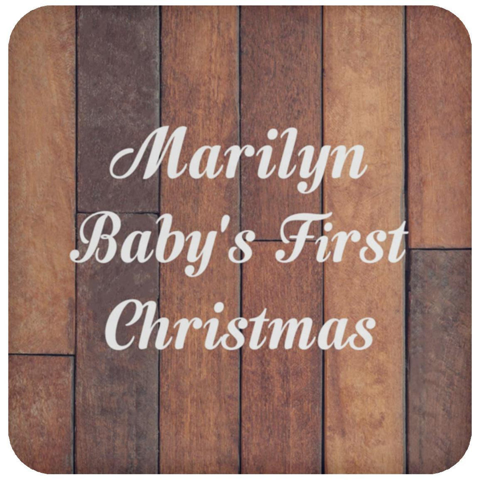 Marilyn Baby's First Christmas - Drink Coaster E