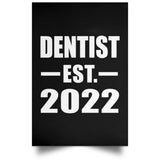 Dentist Established EST. 2022 - Poster Portrait