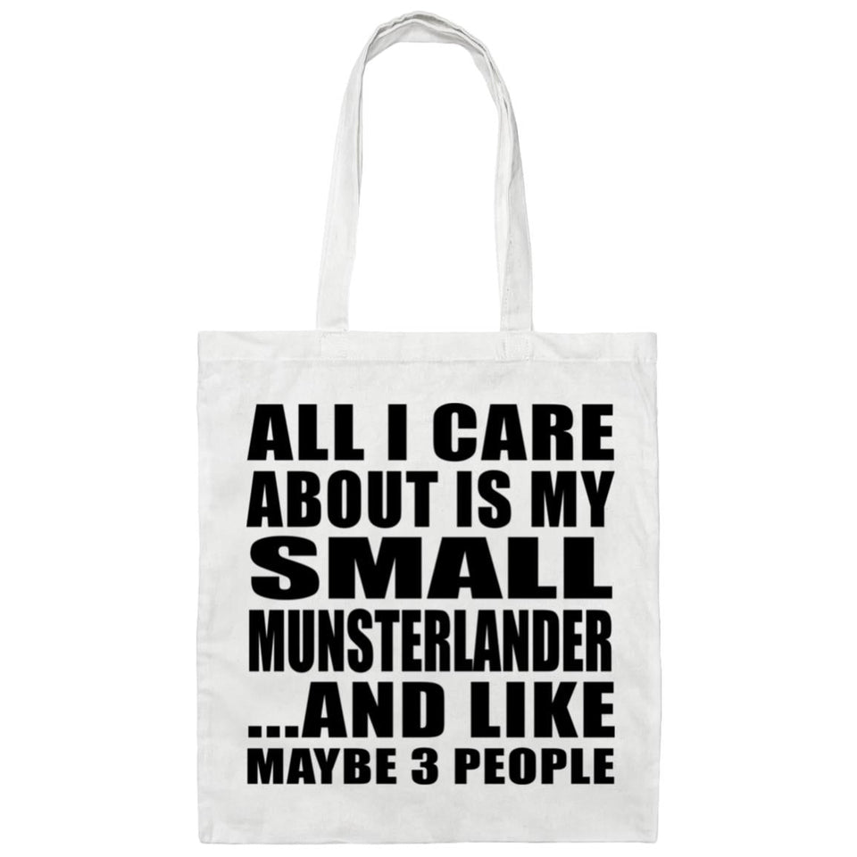 All I Care About Is My Small Munsterlander - Tote Bag White