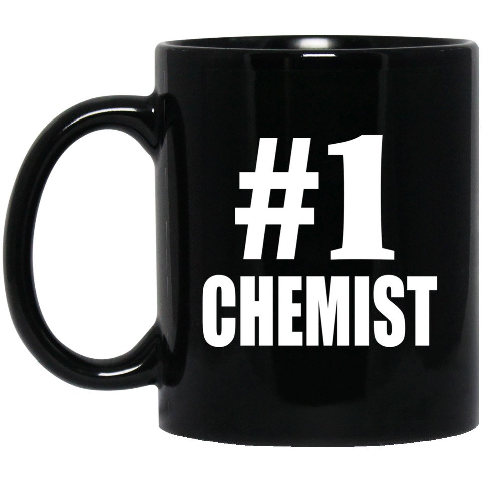 Number One #1 Chemist - 11 Oz Coffee Mug Black