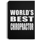 World's Best Chiropractor - Canvas Portrait