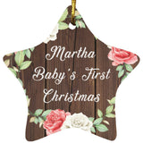 Martha Baby's First Christmas - Star Ornament A