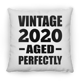 4th Birthday Vintage 2020 Aged Perfectly - Throw Pillow