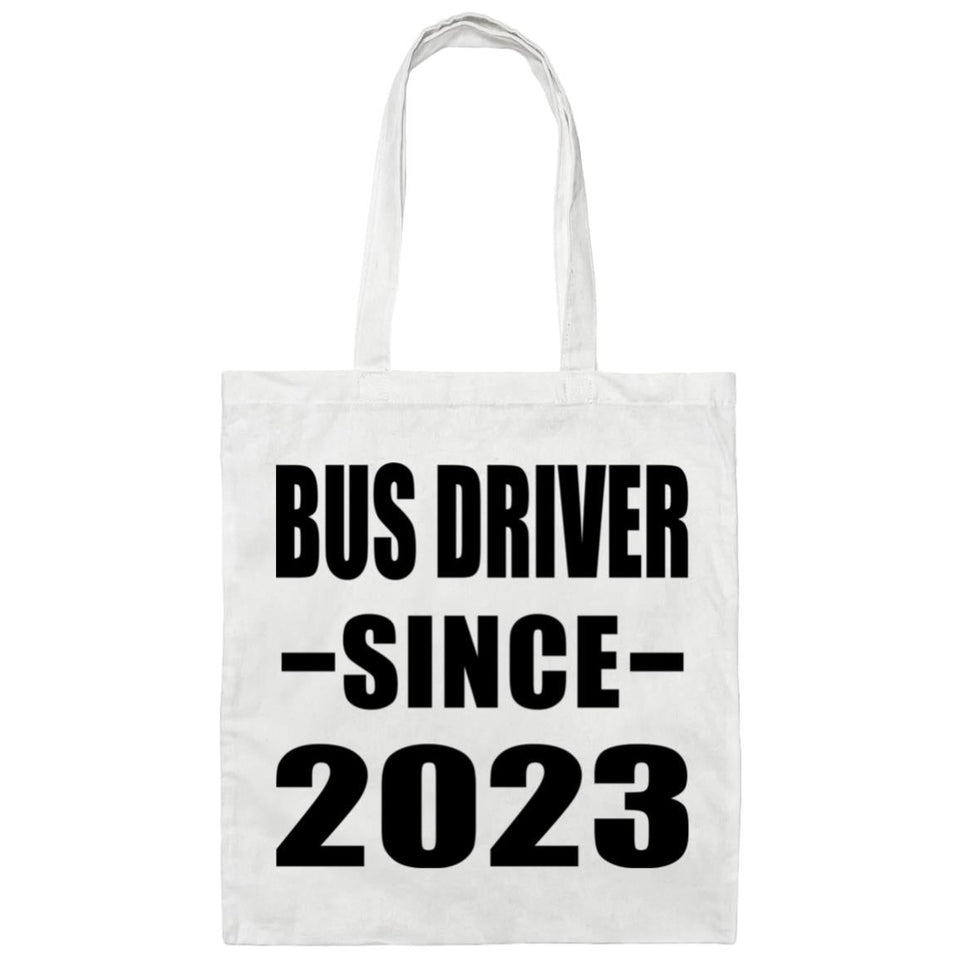 Bus Driver Since 2023 - Tote Bag White
