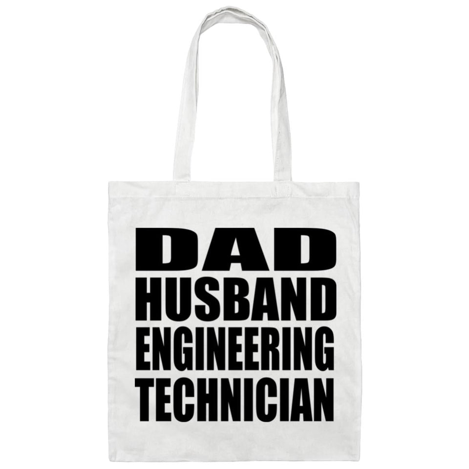 Dad Husband Engineering Technician - Tote Bag White