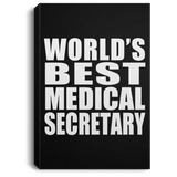 World's Best Medical Secretary - Canvas Portrait