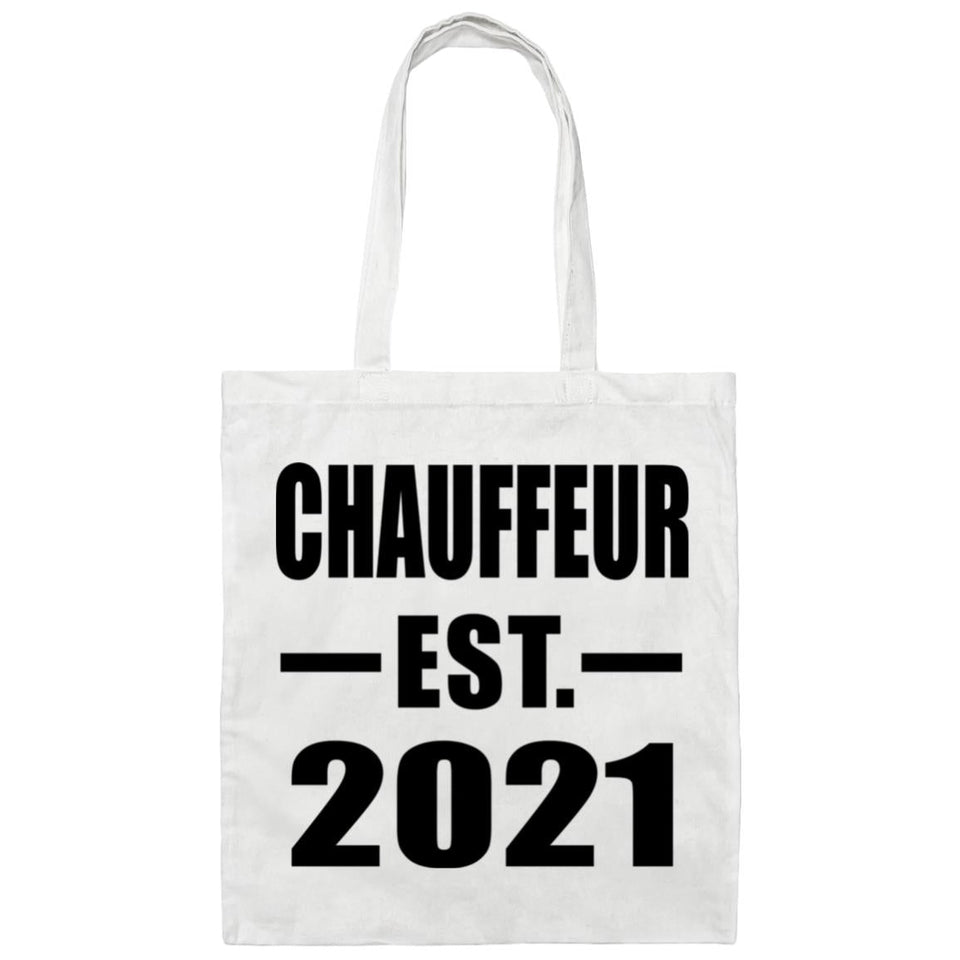Chauffeur Established EST. 2021 - Tote Bag White
