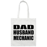 Dad Husband Mechanic - Tote Bag White