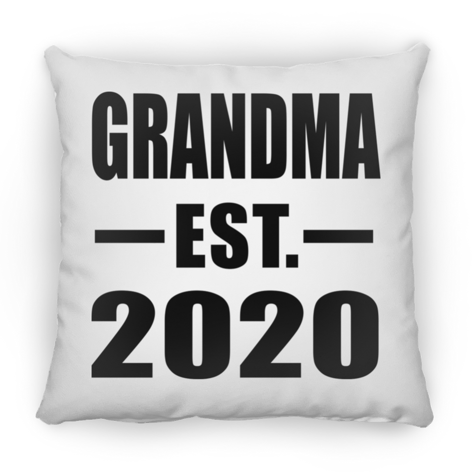 Grandma Established EST. 2020 - Throw Pillow