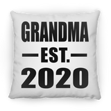 Grandma Established EST. 2020 - Throw Pillow