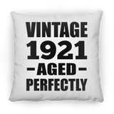 103rd Birthday Vintage 1921 Aged Perfectly - Throw Pillow