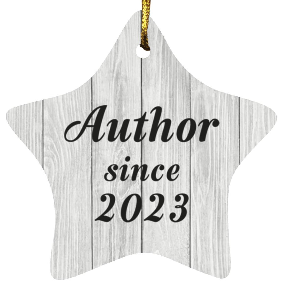 Author Since 2023 - Star Ornament F