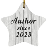 Author Since 2023 - Star Ornament F
