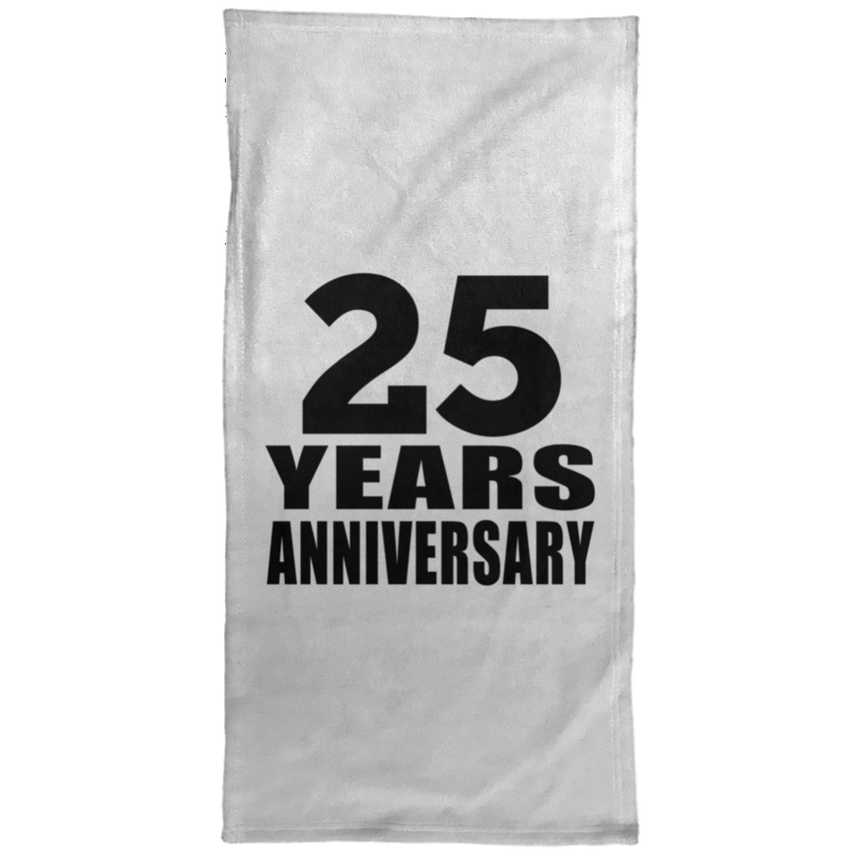 25th Anniversary 25 Years Anniversary - Hand Towel