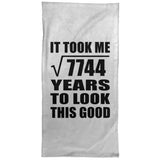 88th Birthday Took Square Root of 7744 Years To Look Good - Hand Towel