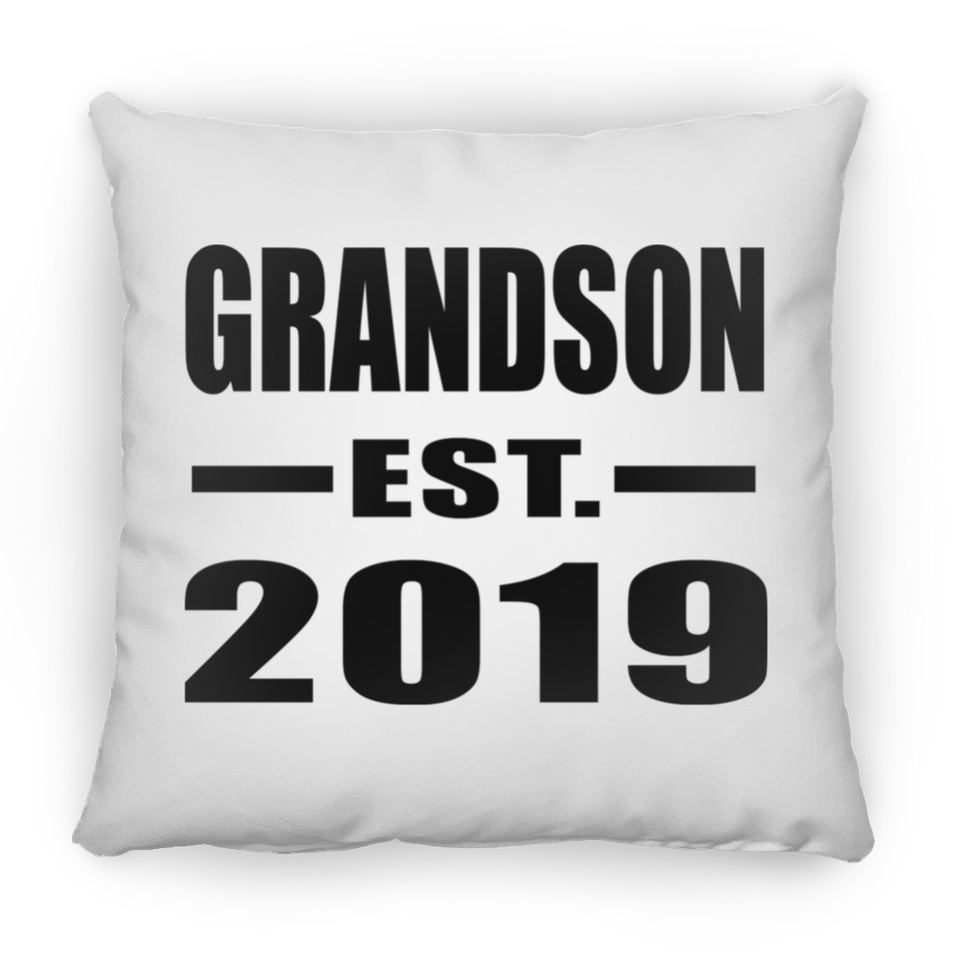 Grandson Established EST. 2019 - Throw Pillow