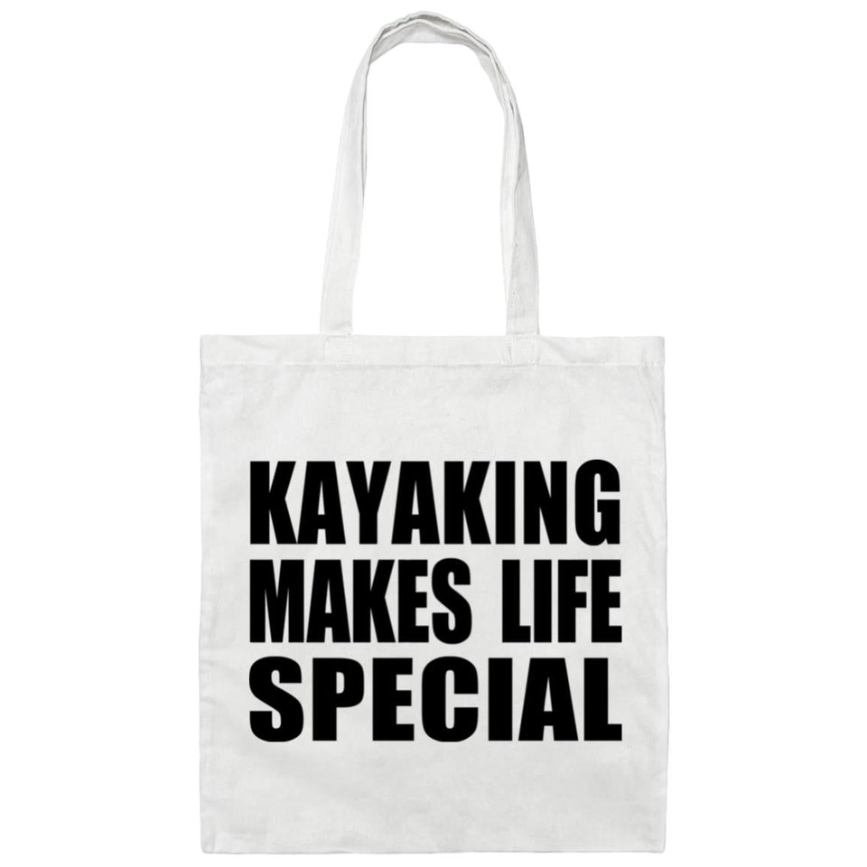 Kayaking Makes Life Special - Tote Bag White