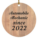 Automobile Mechanic Since 2022 - Circle Ornament C
