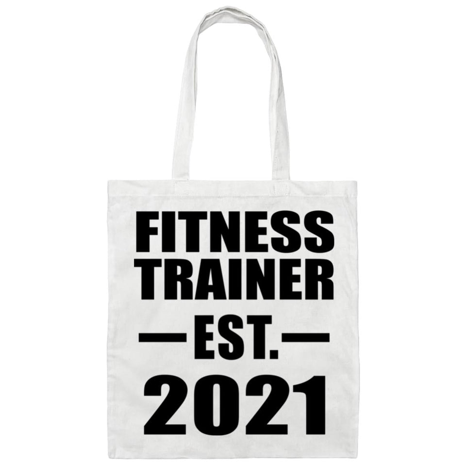 Fitness Trainer Established EST. 2021 - Tote Bag White