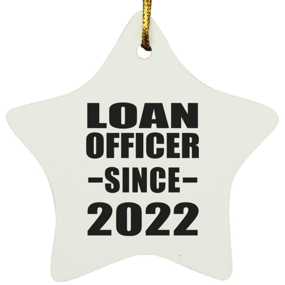Loan Officer Since 2022 - Star Ornament