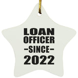 Loan Officer Since 2022 - Star Ornament