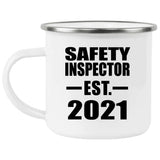 Safety Inspector Established EST. 2021 - 12oz Camping Mug
