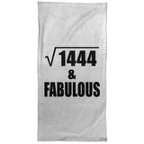 38th Birthday Square Root of 1444 & Fabulous - Hand Towel