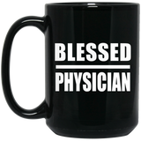 Blessed Physician - 15oz Coffee Mug Black