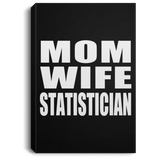 Mom Wife Statistician - Canvas Portrait