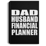 Dad Husband Financial Planner - Canvas Portrait