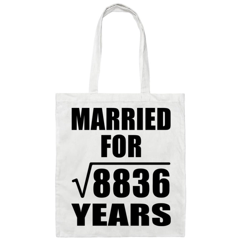 94th Anniversary Married For Square Root of 8836 Years - Tote Bag White