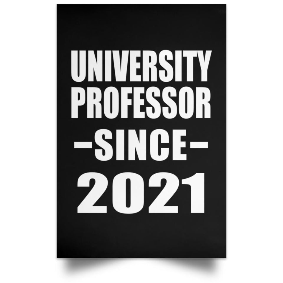 University Professor Since 2021 - Poster Portrait
