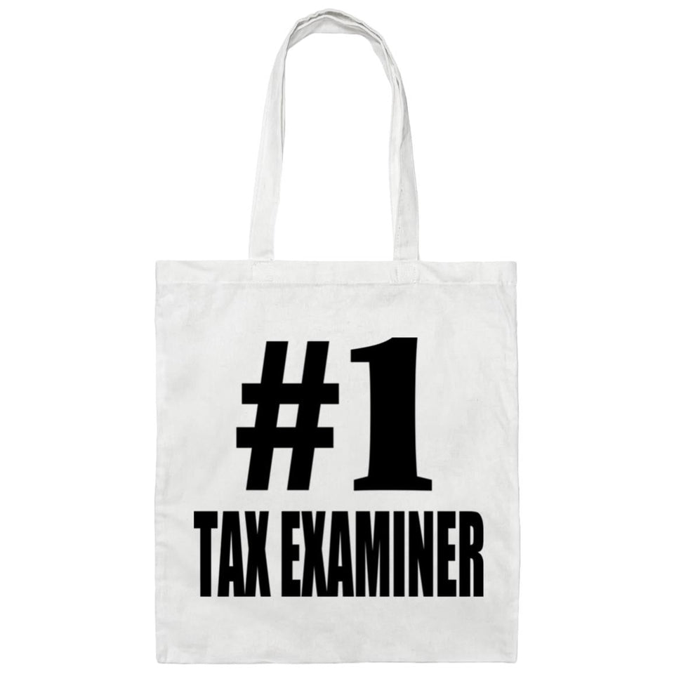 Number One #1 Tax Examiner - Tote Bag White