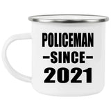 Policeman Since 2021 - 12oz Camping Mug