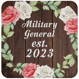 Military General Established Est. 2023 - Drink Coaster A