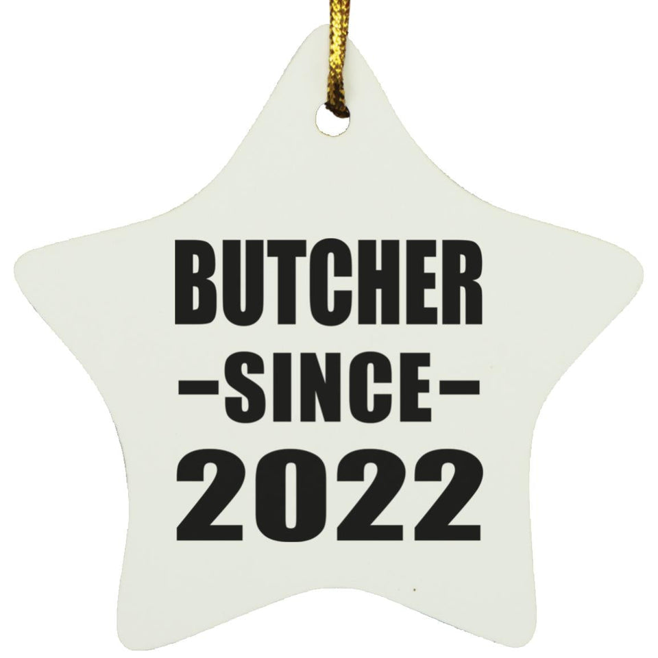 Butcher Since 2022 - Star Ornament