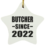 Butcher Since 2022 - Star Ornament