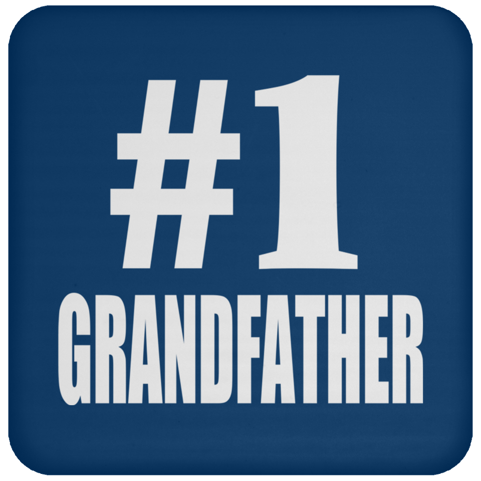 Number One #1 Grandfather - Drink Coaster