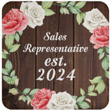 Sales Representative Established Est. 2024 - Drink Coaster A