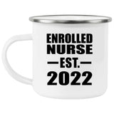 Enrolled Nurse Established EST. 2022 - 12oz Camping Mug