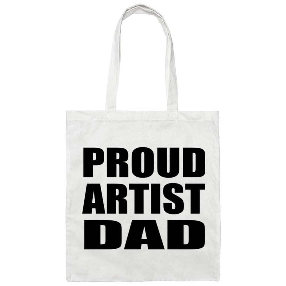 Proud Artist Dad - Tote Bag White