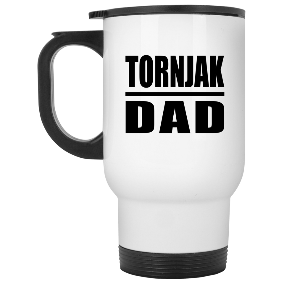 Tornjak Dad - White Travel Mug