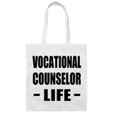Vocational Counselor Life - Tote Bag White