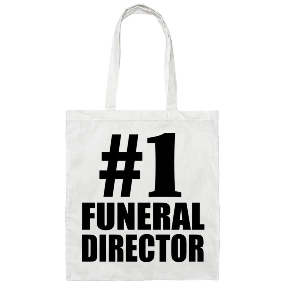Number One #1 Funeral Director - Tote Bag White