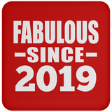 5th Birthday Fabulous Since 2019 - Drink Coaster